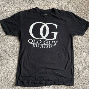 Old guy jiujitsu bjj mma tee
